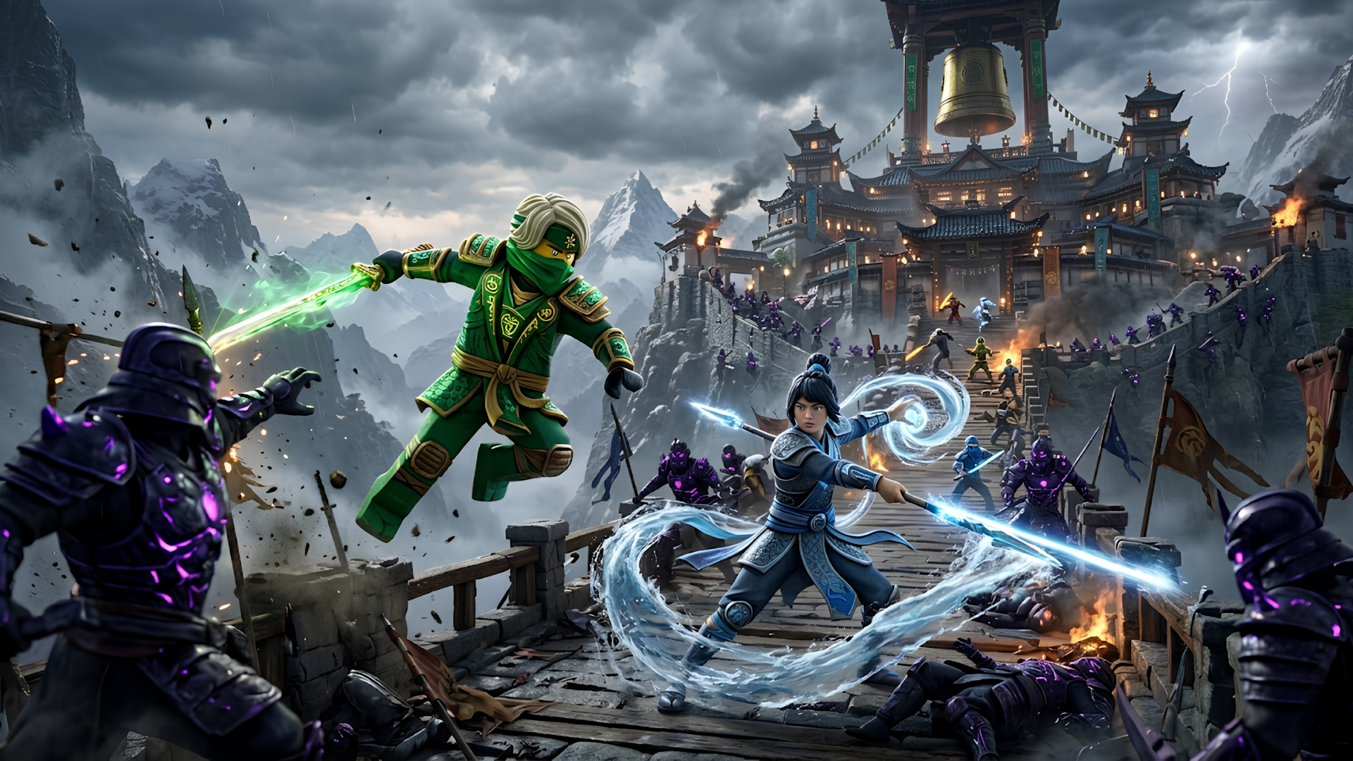 Ninjago UE5 scene