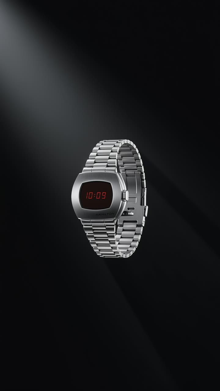 Hamilton watch — exploded